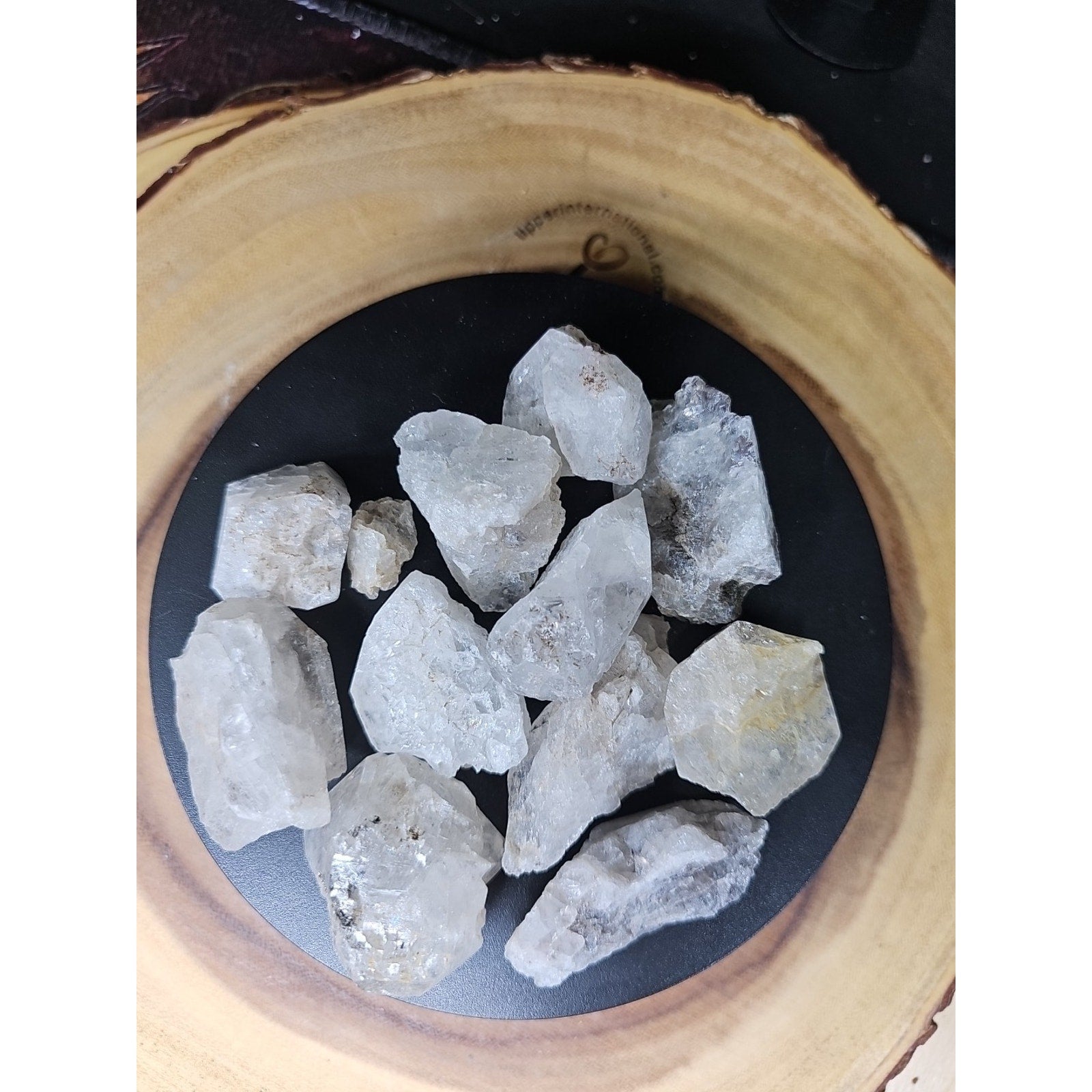Natural Quartz Crystal pieces from Fonda, NY (aka Herkimer Diamond) 267grams by CrystalCloud Company