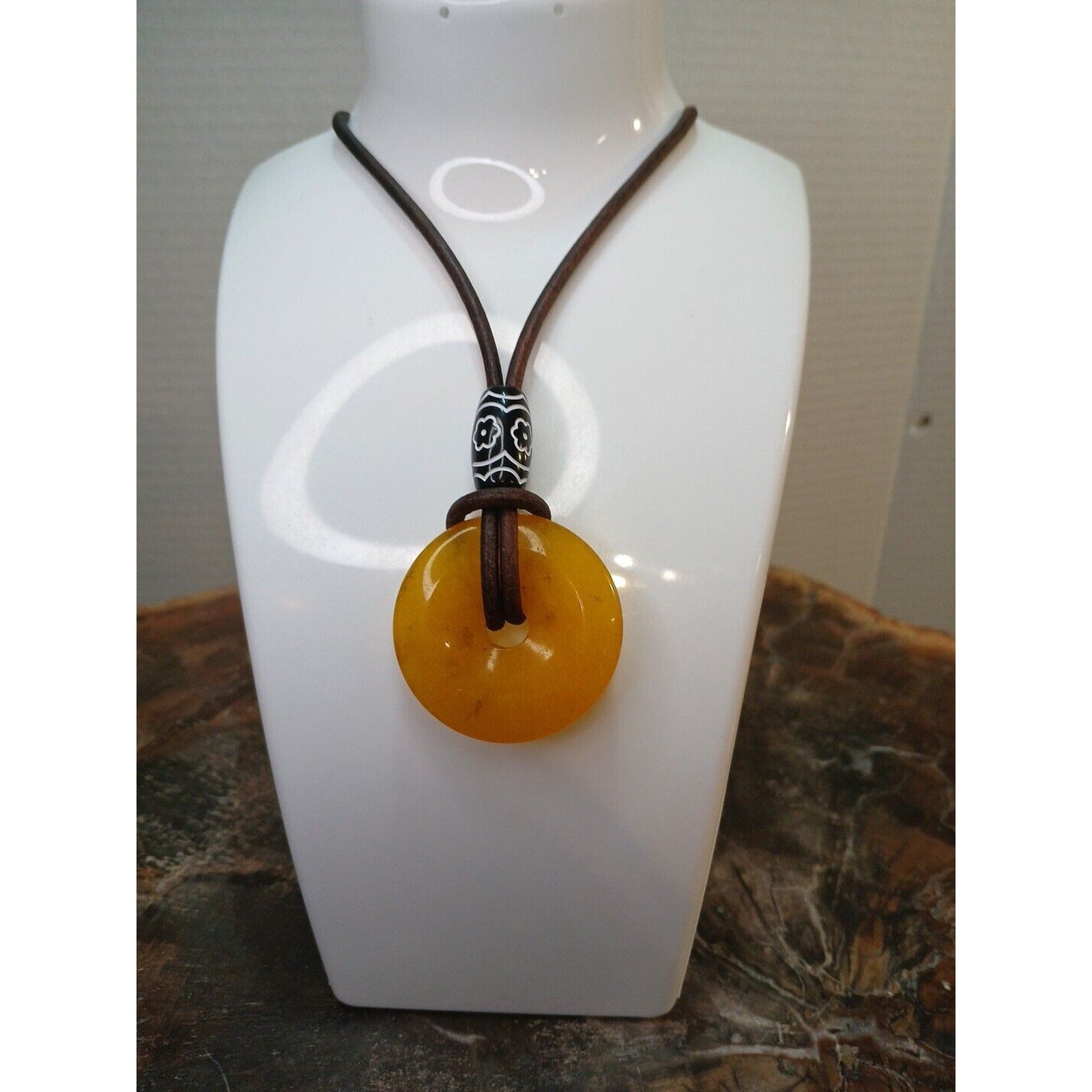 Agate Jasper Necklace by CrystalCloudCompany