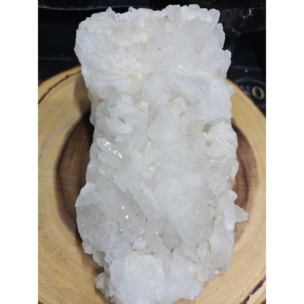 6.2 Lbs White Crystal Quartz by CrystalCloud Company