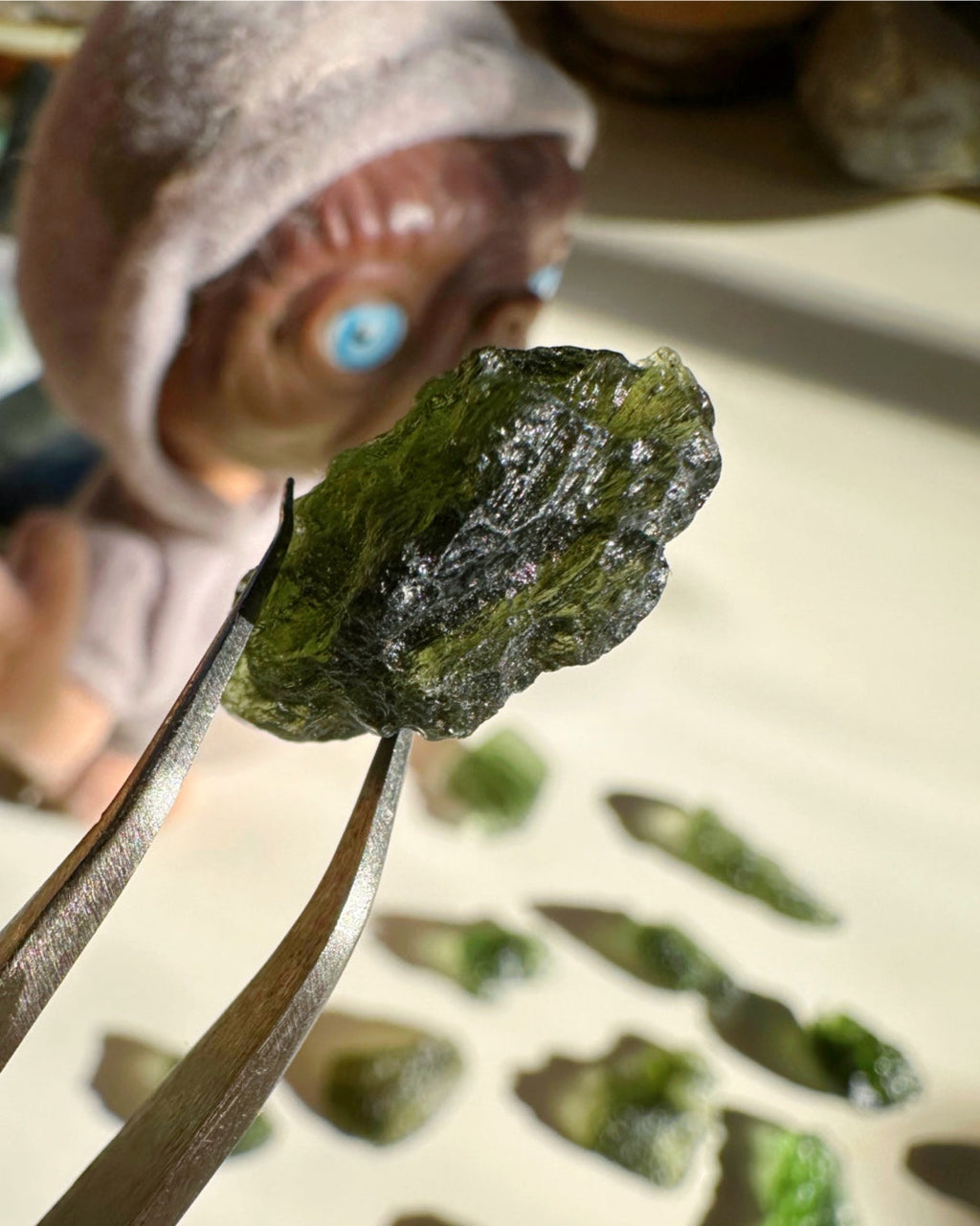 Chlum Moldavite  #3 - AA