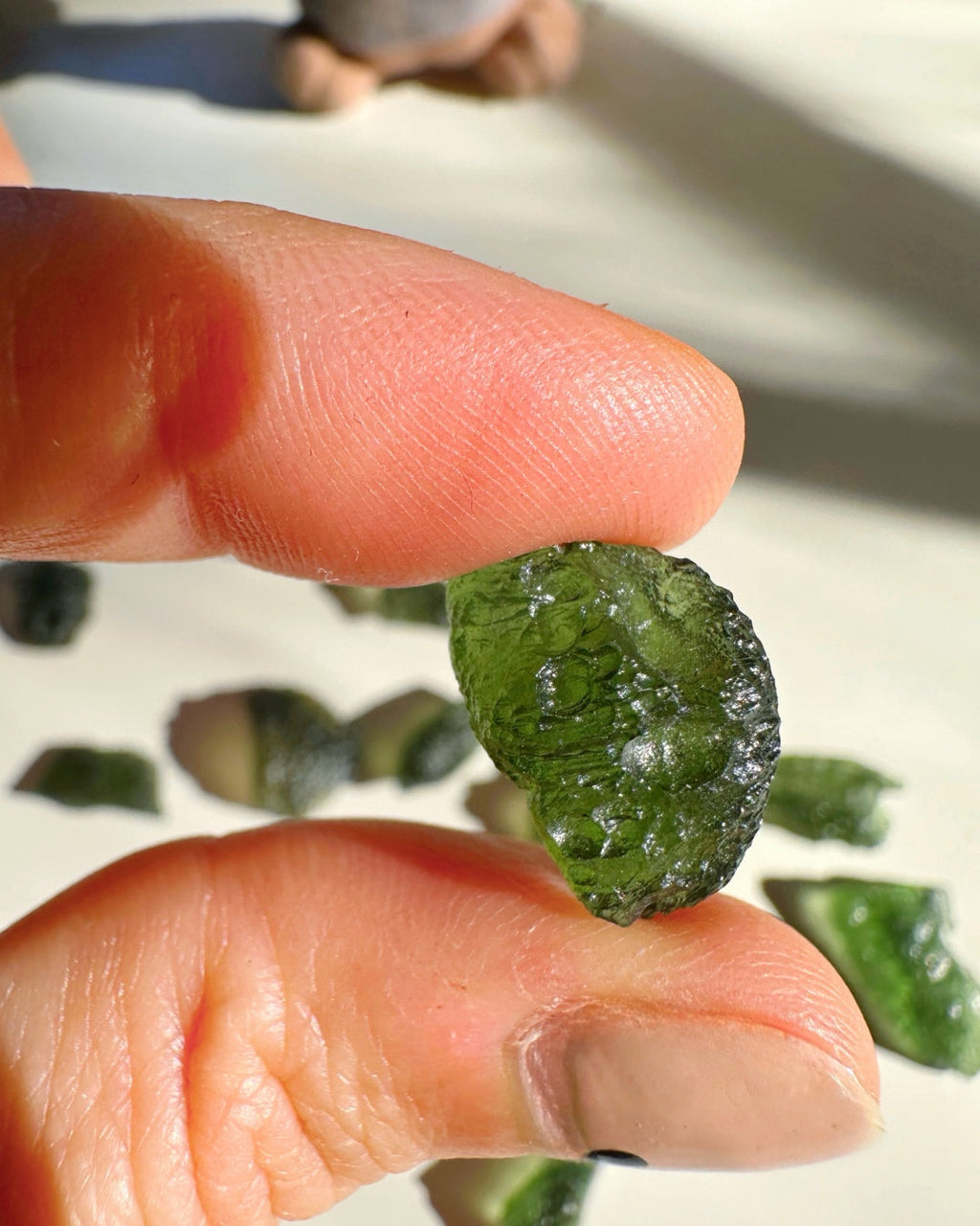Chlum Moldavite  #4 - AA