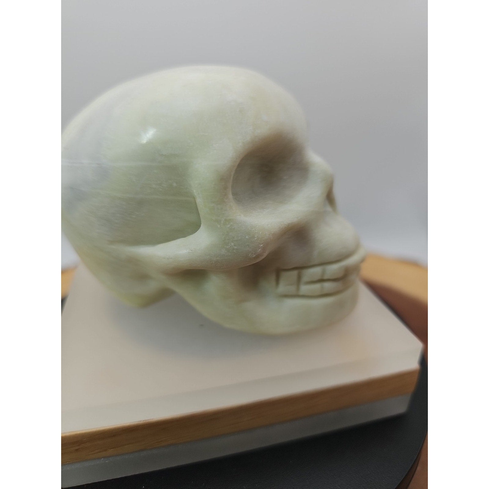 1.14lb Natural Jasper Calcite Skulls Crystal Carving Mixed Stones Healing by CrystalCloud Company