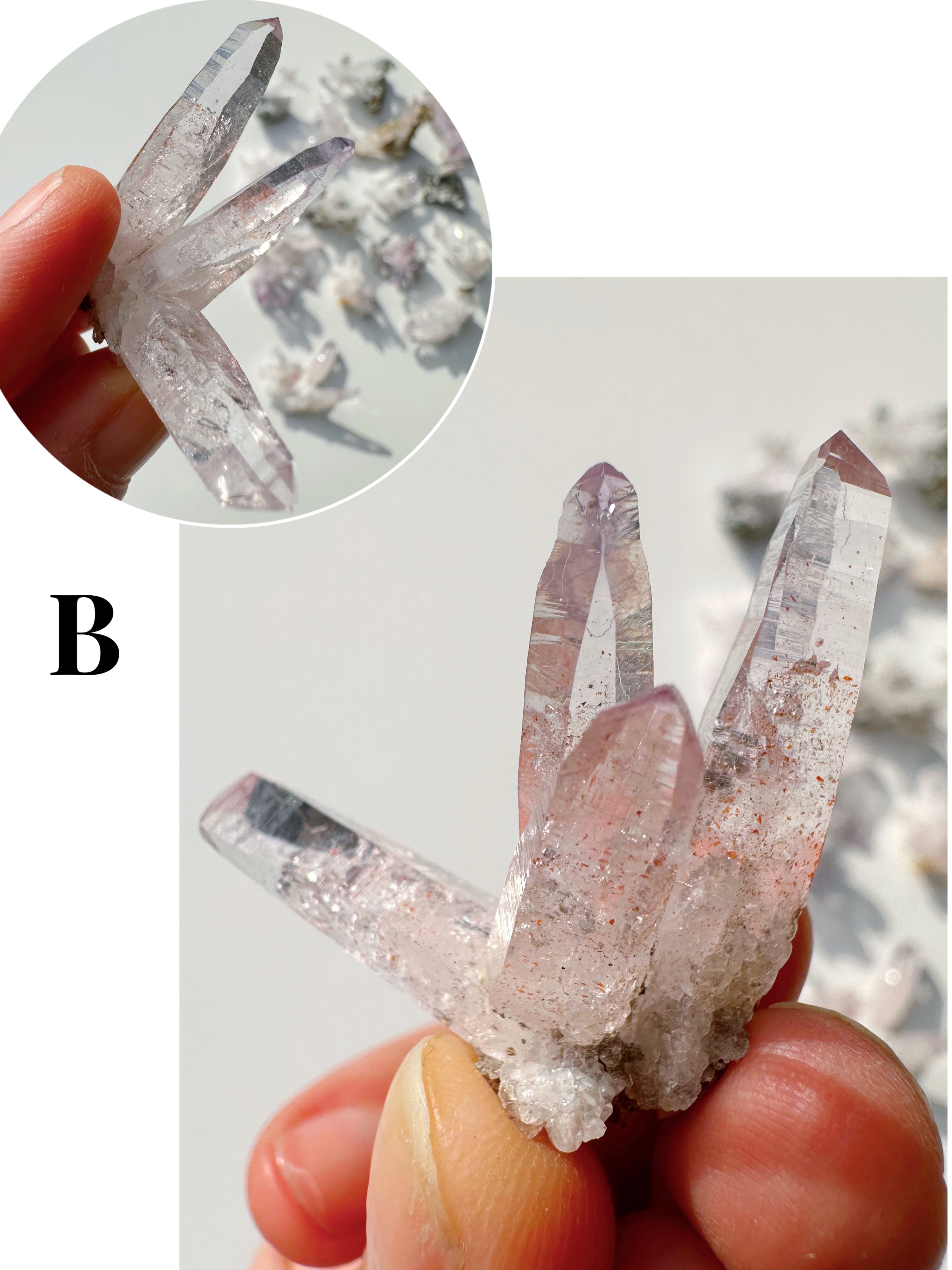 Mini Veracruz Amethyst Clusters