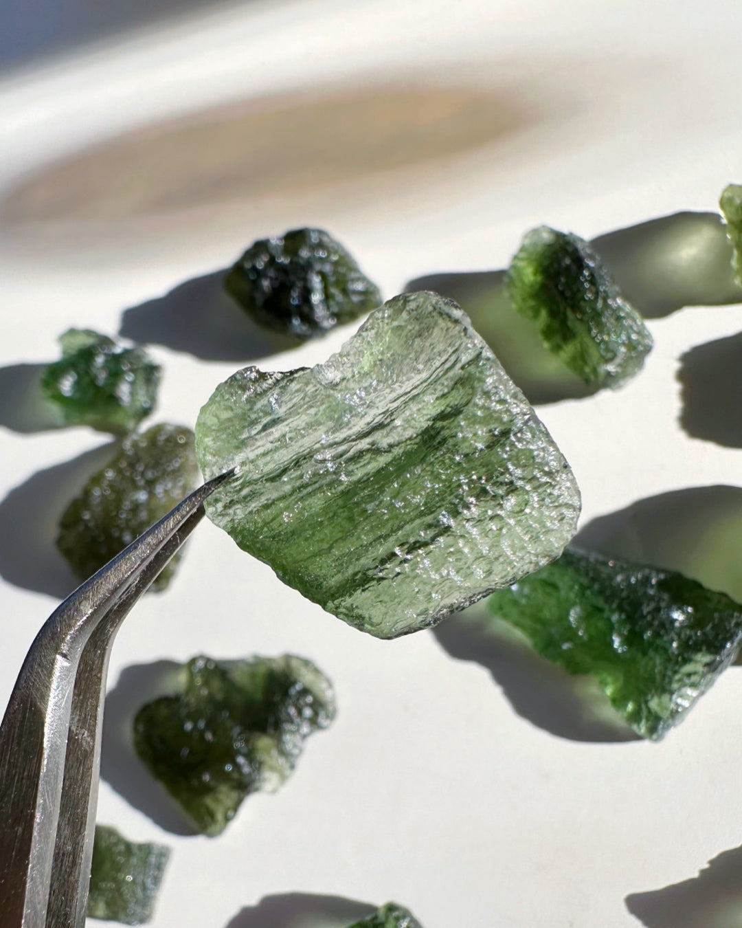 Chlum Moldavite  #1 - AA