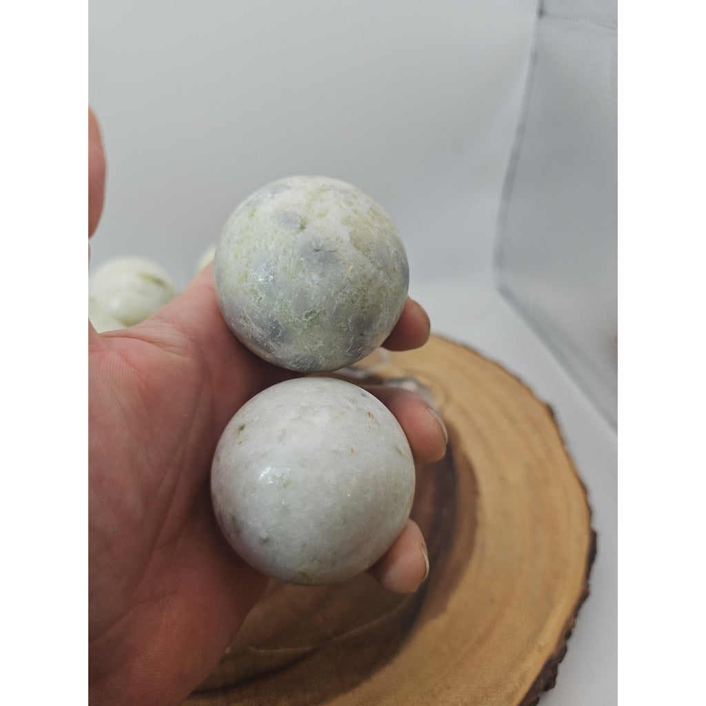 Quartz Crystal Sphere 50mm 1 Each by CrystalCloud Company