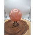 3.85lb Natural Pink Rose Quartz Crystal Sphere 98-107mm W/stand by CrystalCloud Company