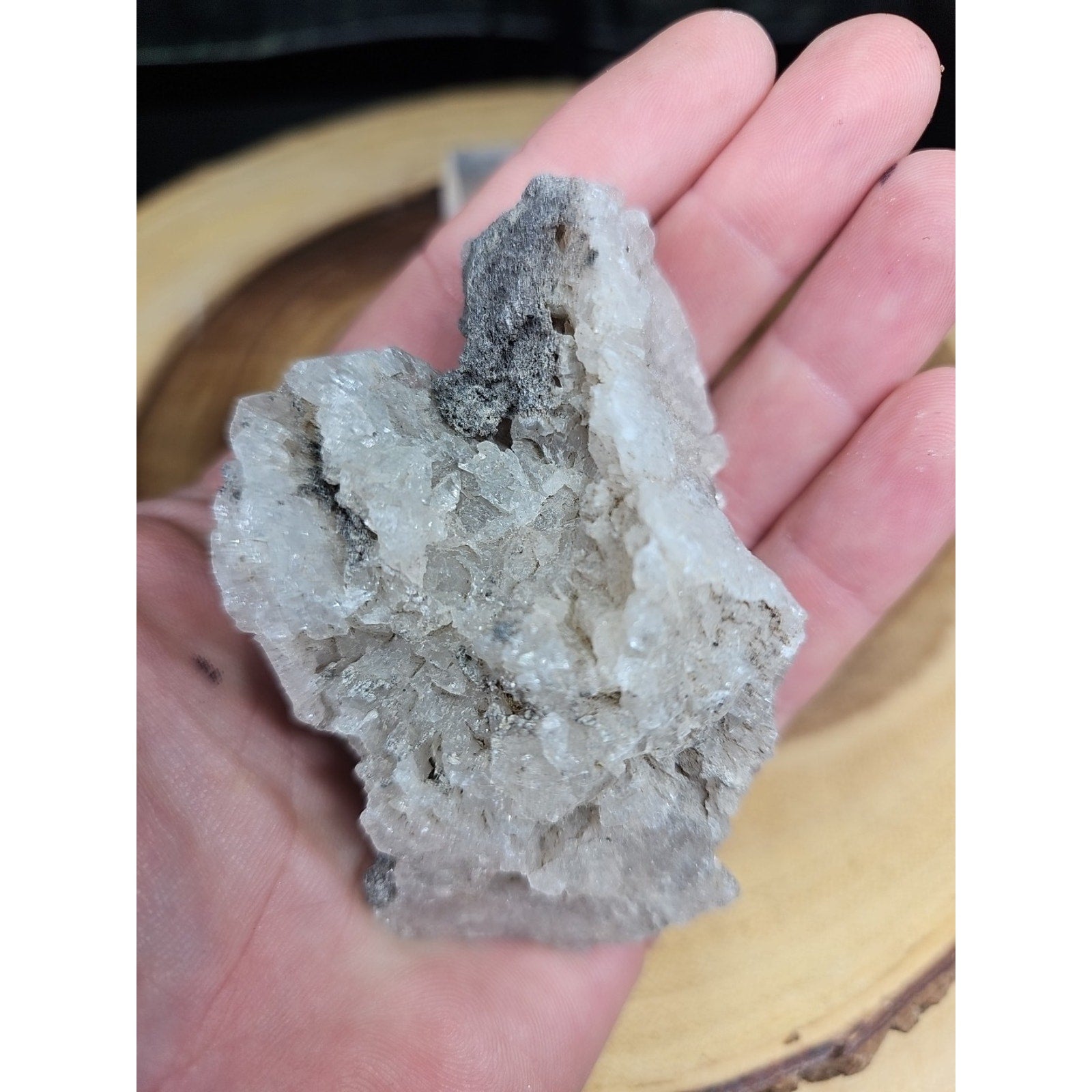 Natural Quartz Crystal pieces from Fonda, NY (aka Herkimer Diamond) 123grams by CrystalCloud Company