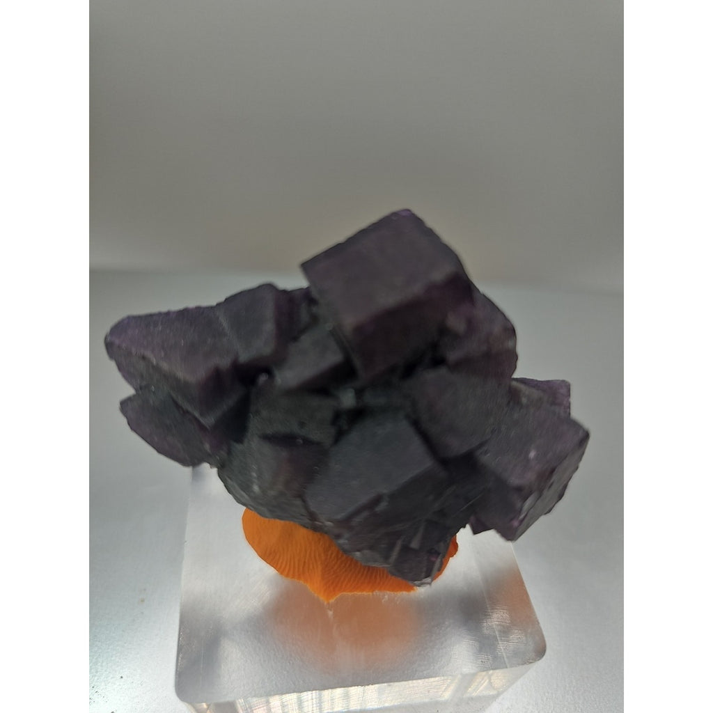 Fluorite crystal quartz cluster 2.5oz by CrystalCloud Company