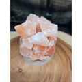 Himalayan sea salt lamp Handmade by CrystalCloud Company