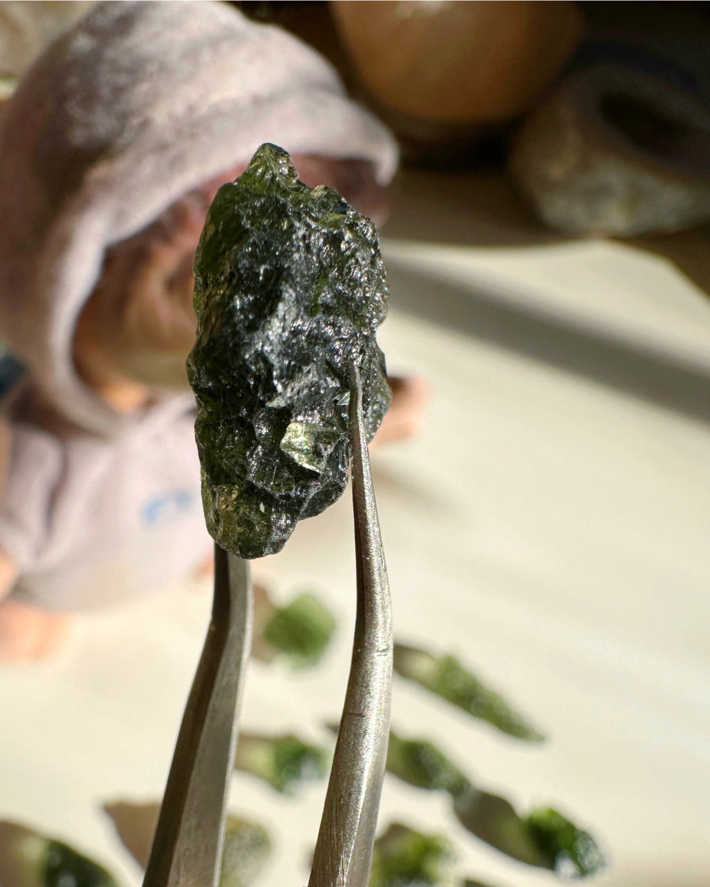 Chlum Moldavite  #3 - AA