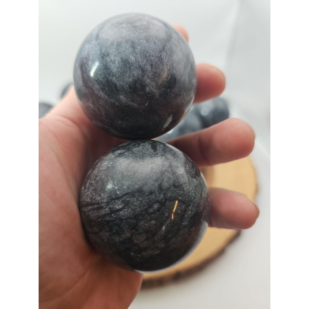 Quartz Crystal Sphere 50mm 1 Each by CrystalCloud Company