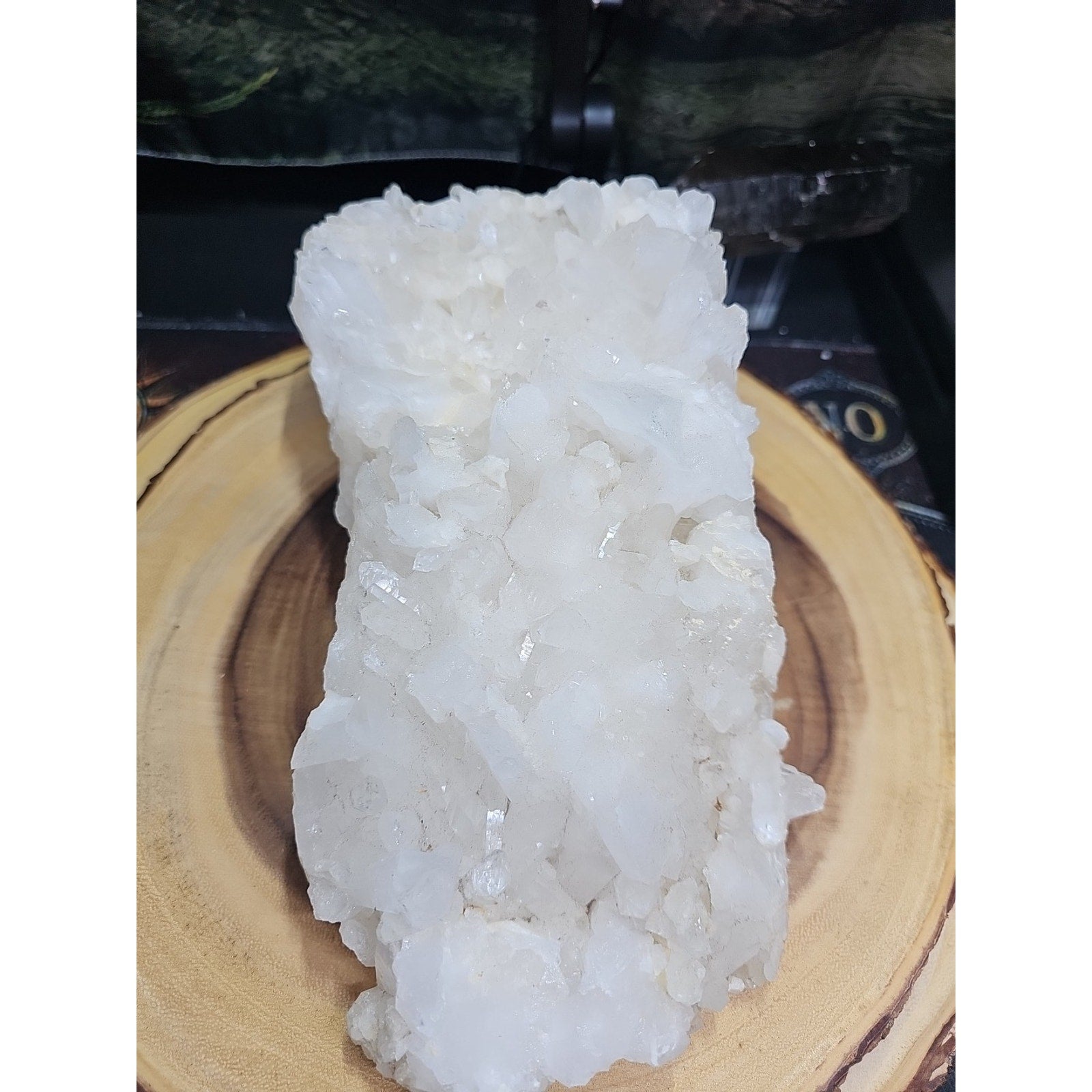 6.2 Lbs White Crystal Quartz by CrystalCloud Company