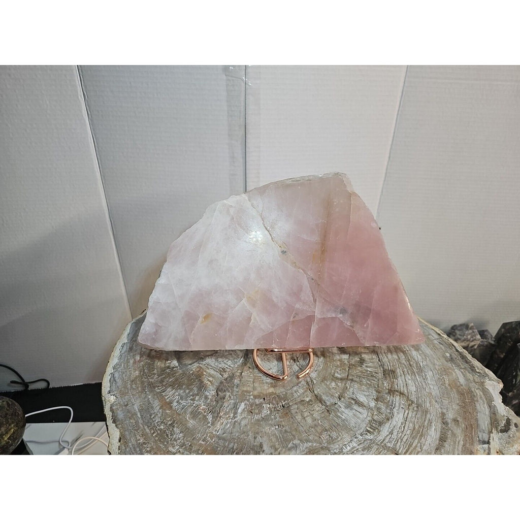 Natural Rose Quartz Crystal Stone Slices — 5.72 lbs from China | CrystalCloud Company by CrystalCloud Company