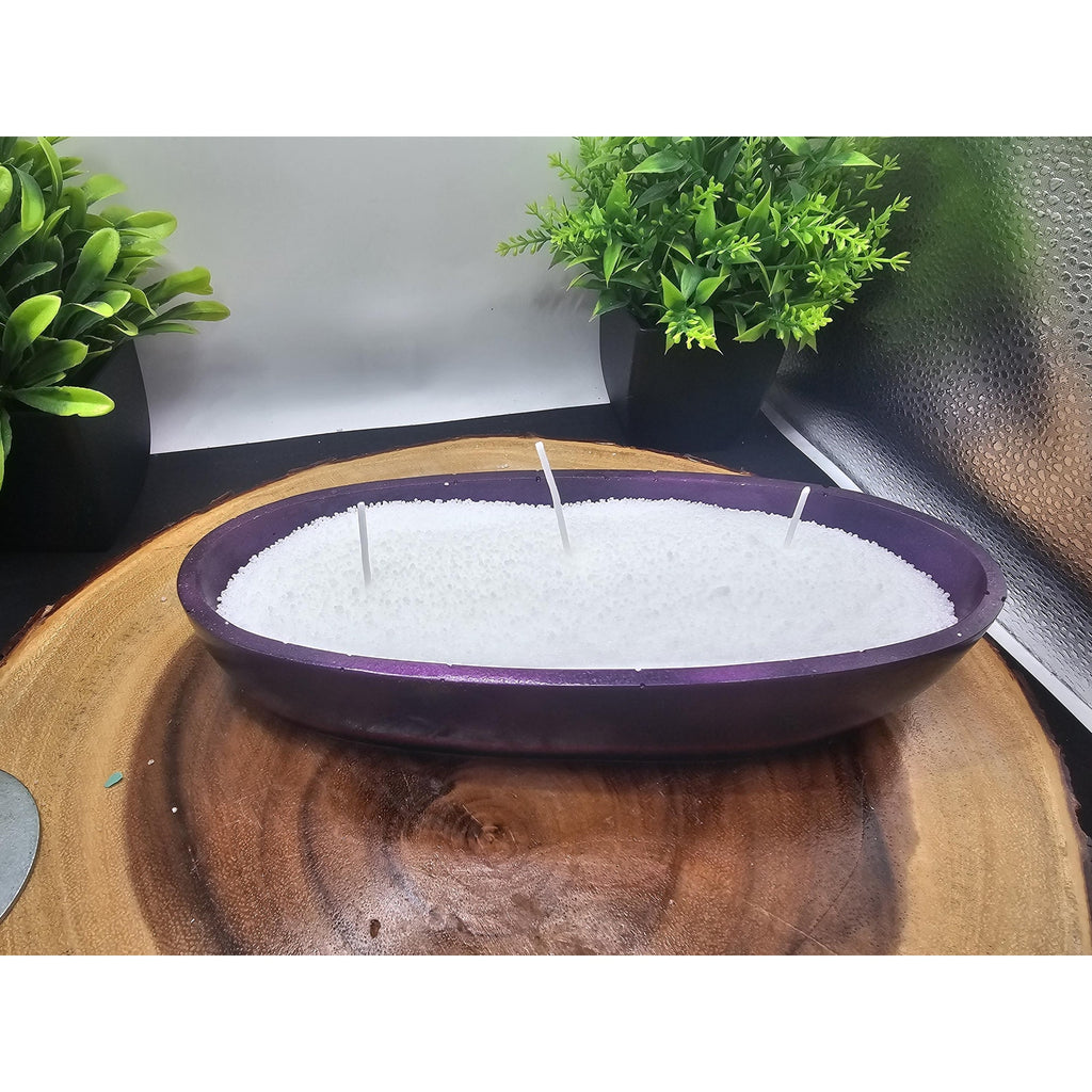 Labradorite Candle Vessel by CrystalCloud Company
