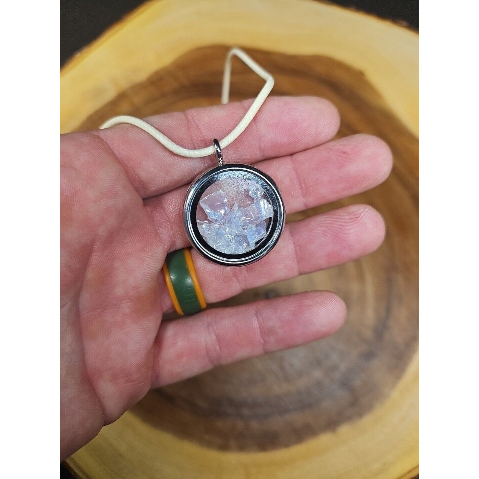 Necklaces Pendant Crush Opal by CrystalCloud Company