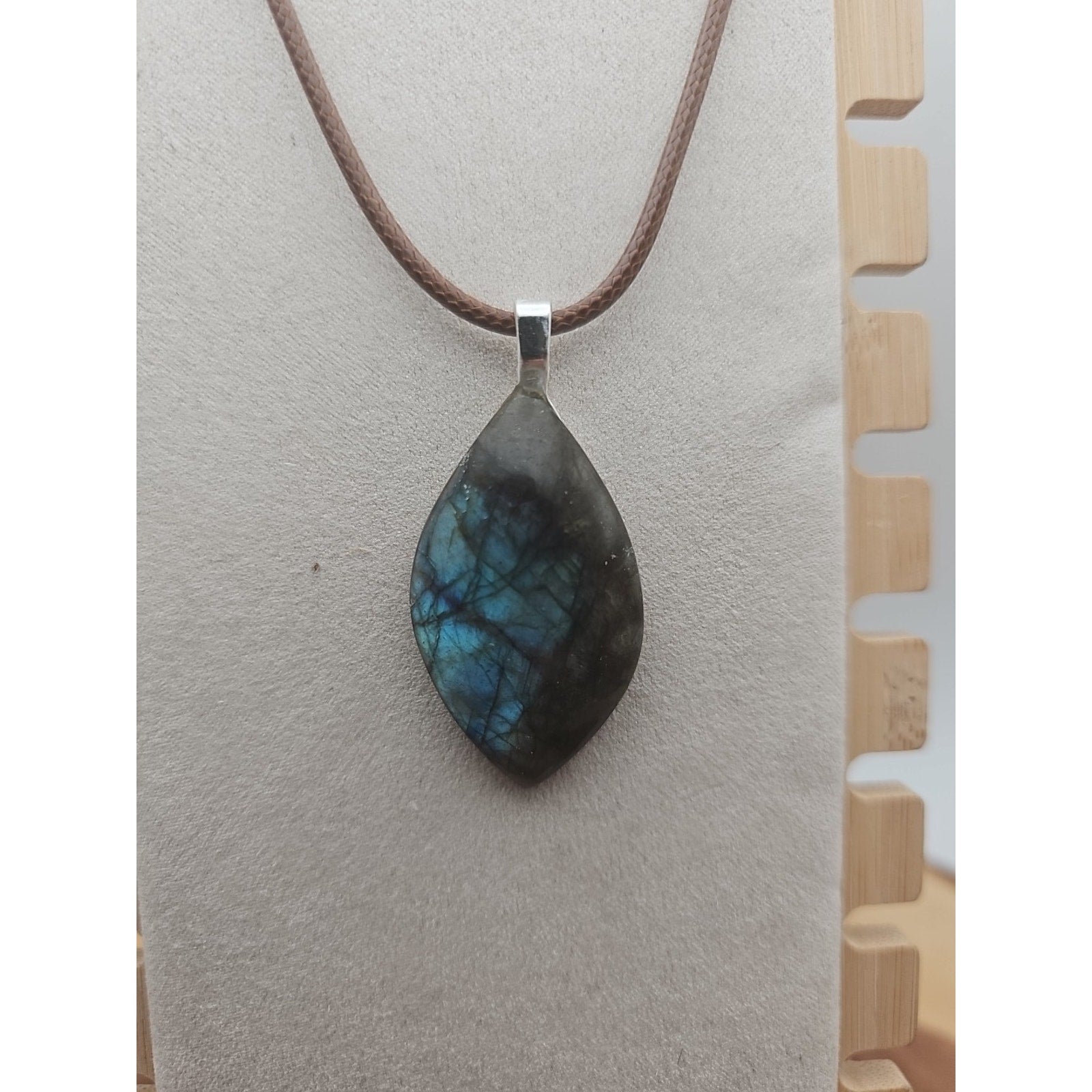 Labradorite Crystal Pendant 1 Each by CrystalCloud Company