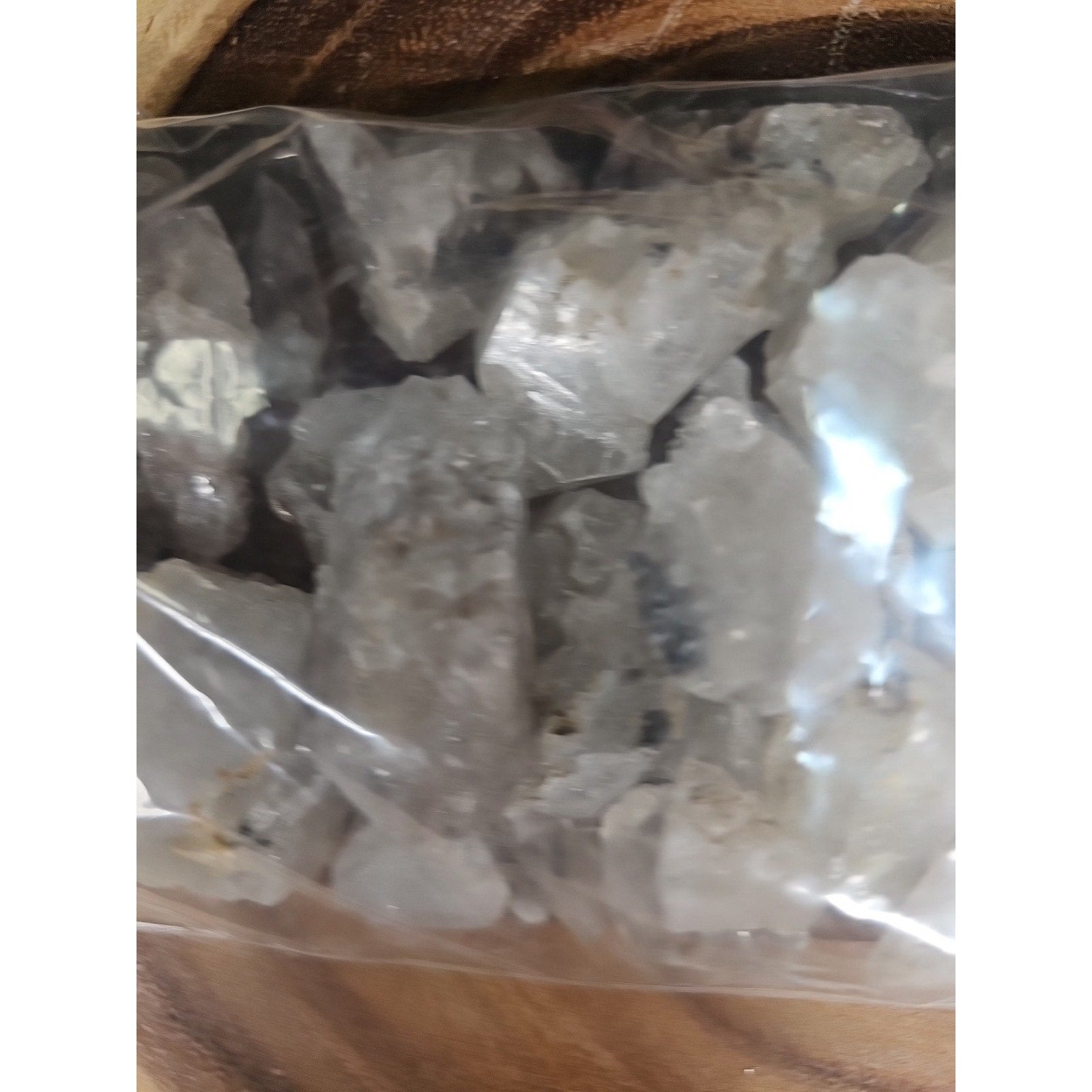 Natural Quartz Crystal pieces from Fonda, NY (aka Herkimer Diamond) 303grams by CrystalCloud Company