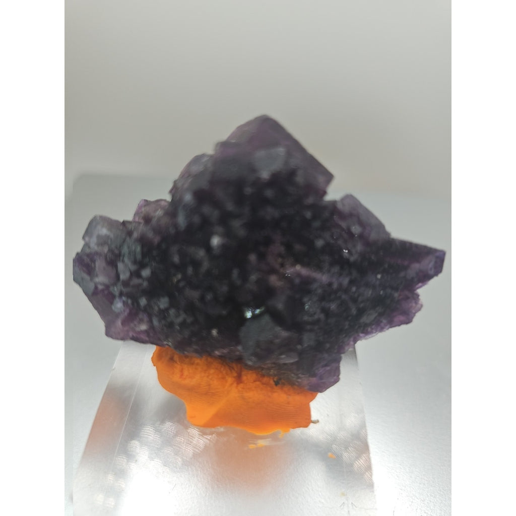 Fluorite crystal quartz cluster 2.5oz by CrystalCloud Company