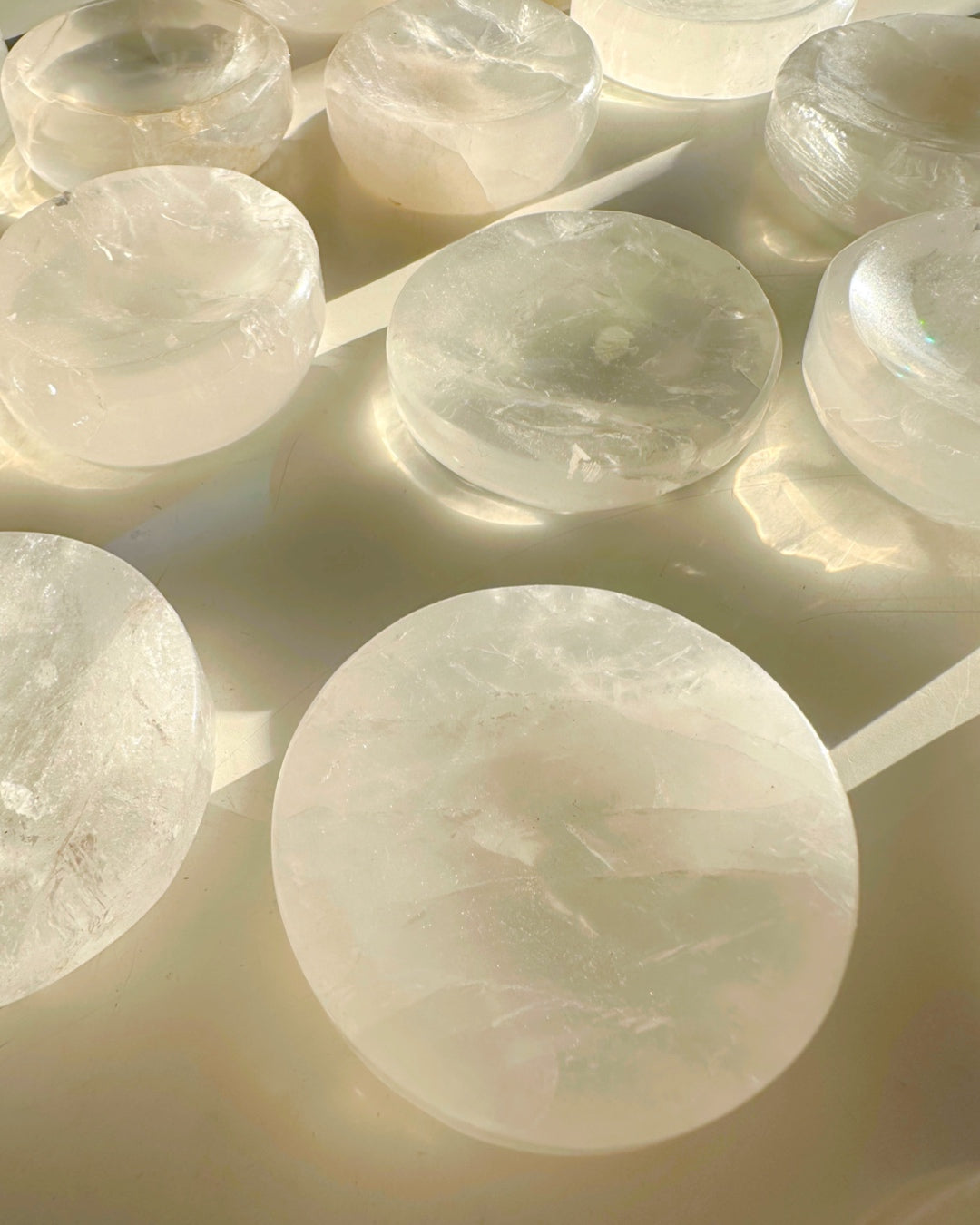 Clear Quartz Sphere Stand/Small Dish by Baltic Mermaid