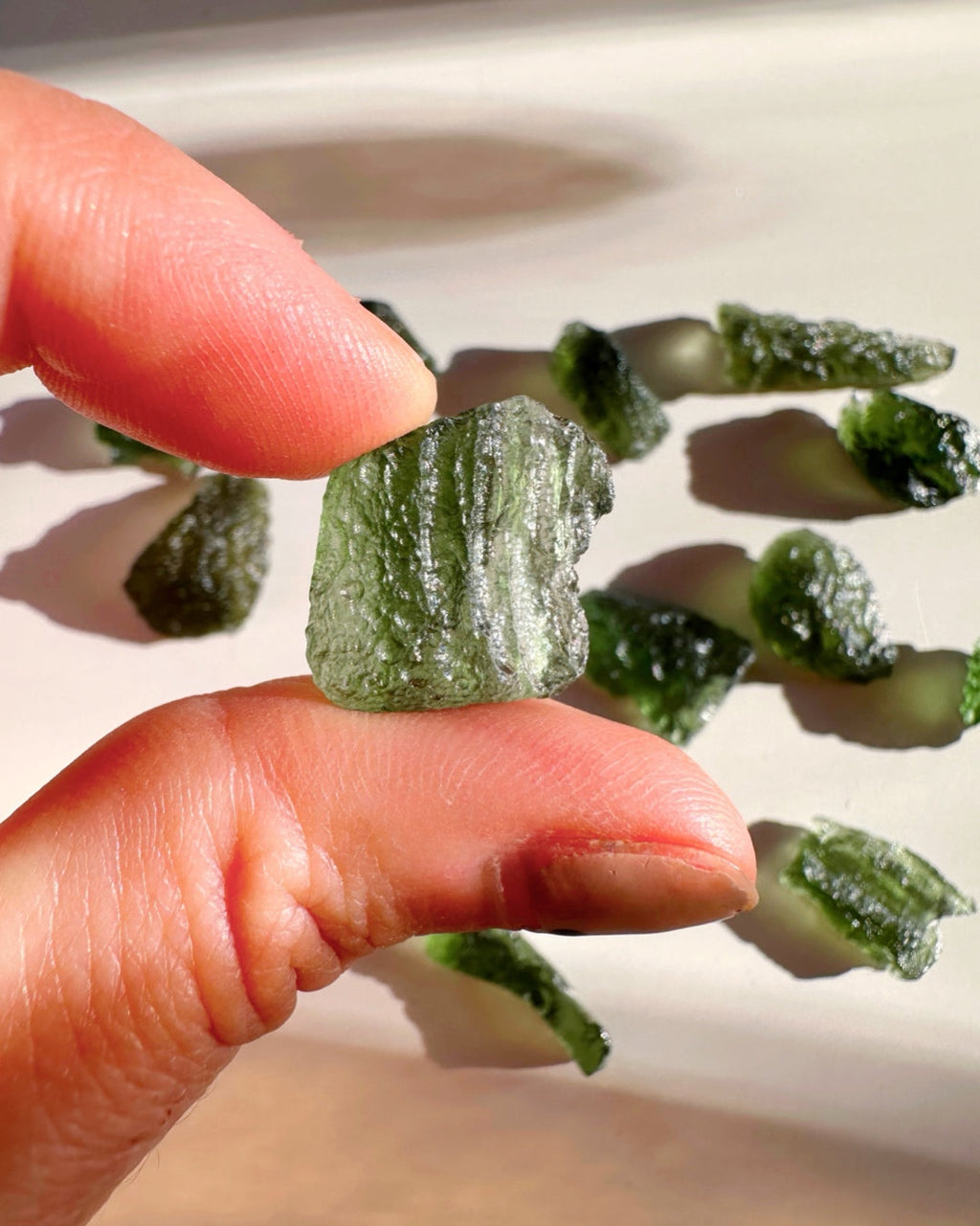 Chlum Moldavite  #1 - AA