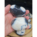 1each Natural Orca Agate Killer Whale Carnelian Crystal Heart Palm Healing by CrystalCloud Company