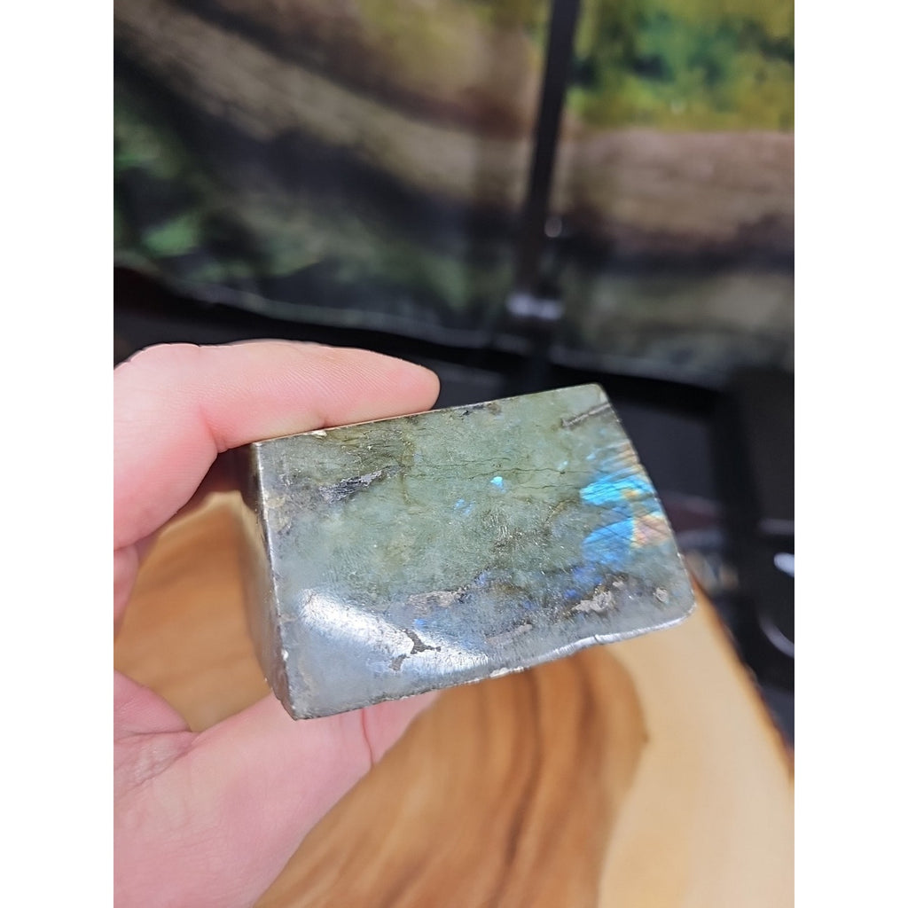 1.11LB 1Pcs Natural Rainbow Labradorite Crystal Spectrolite Stone by CrystalCloud Company