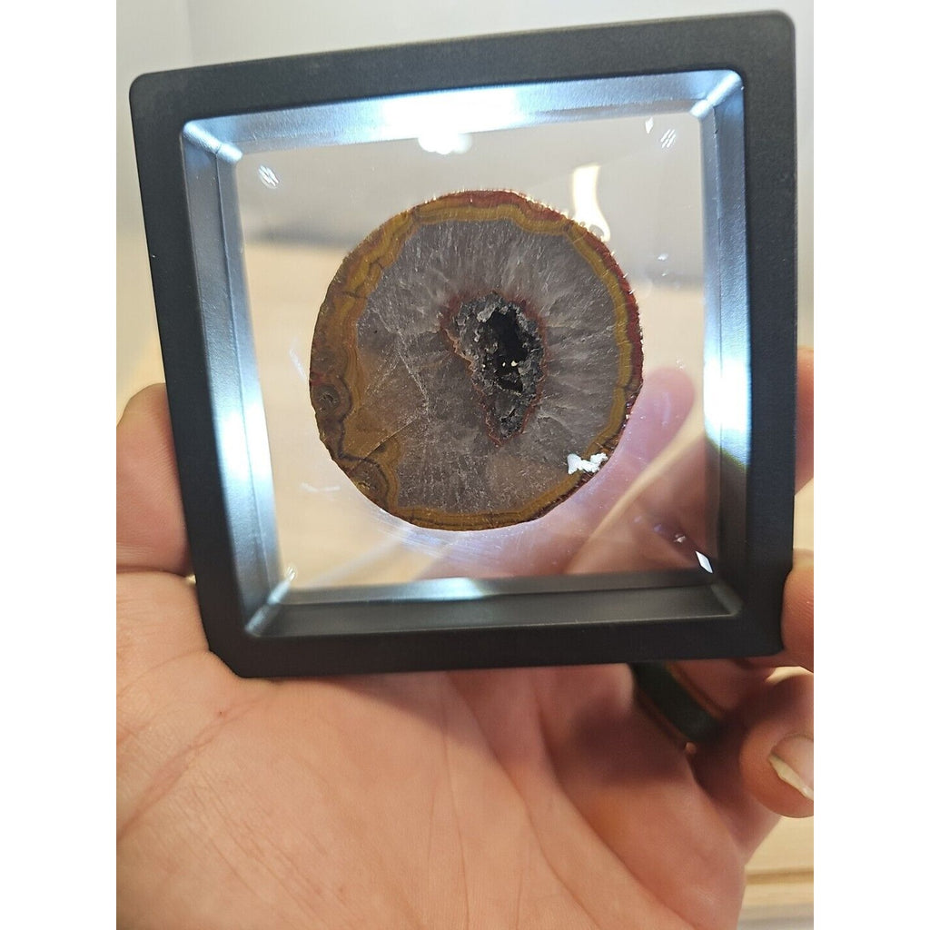 79g Rare Natural Raw Color Surya Agate Crystal Geode Specimen Healing Q643 by CrystalCloud Company