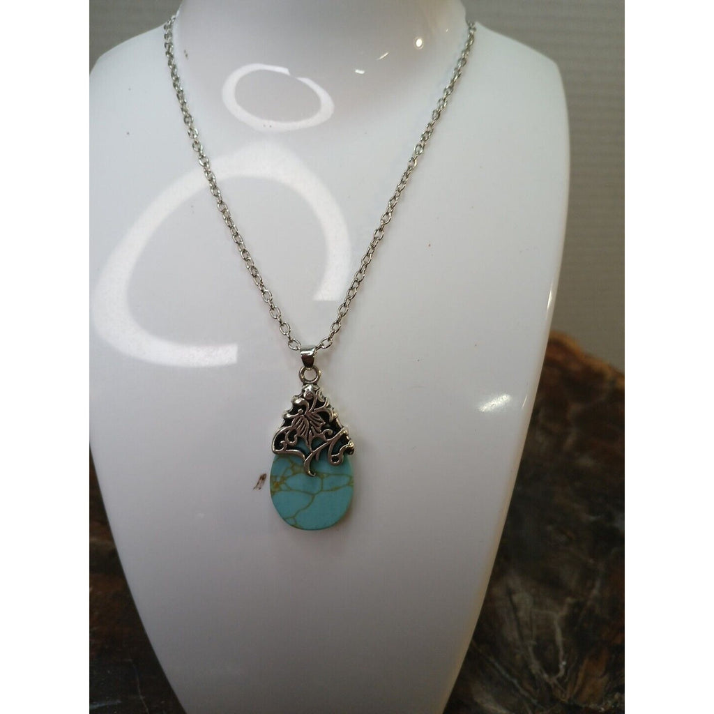 NATURAL STONE NECKLACE by CrystalCloudCompany