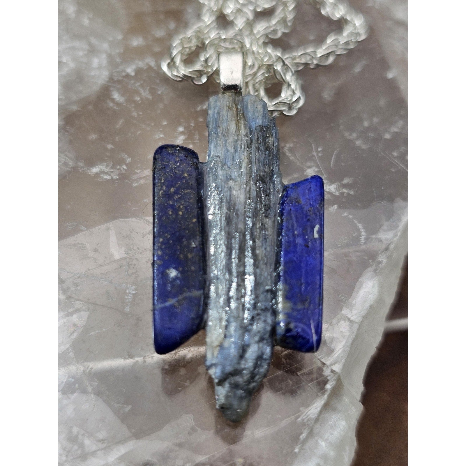 Blue Lapis Lazuli pendant by CrystalCloud Company