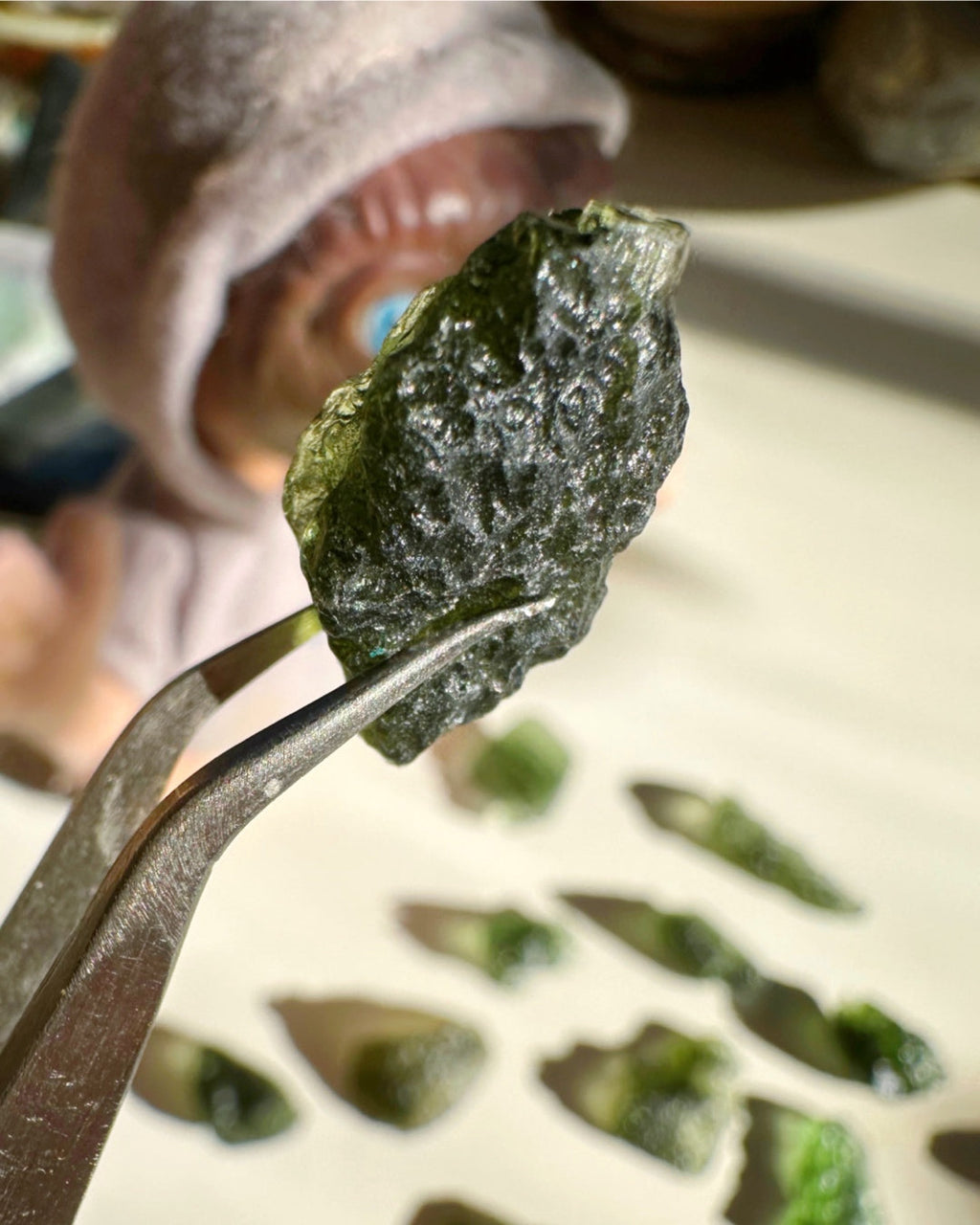 Chlum Moldavite  #3 - AA