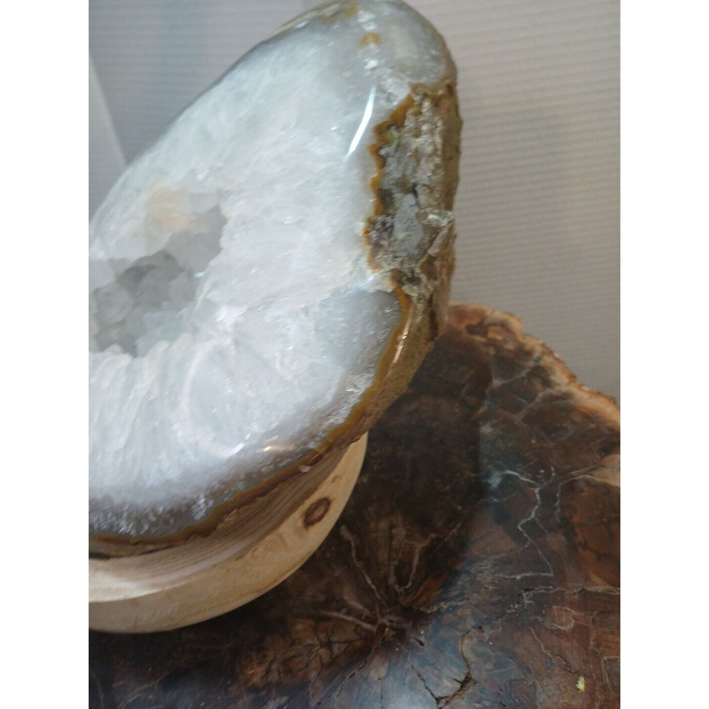 Large Natural Madagascar Agate Geode — 19.3 lbs, Museum-Quality Quartz Specimen | CrystalCloud Company by CrystalCloud Company