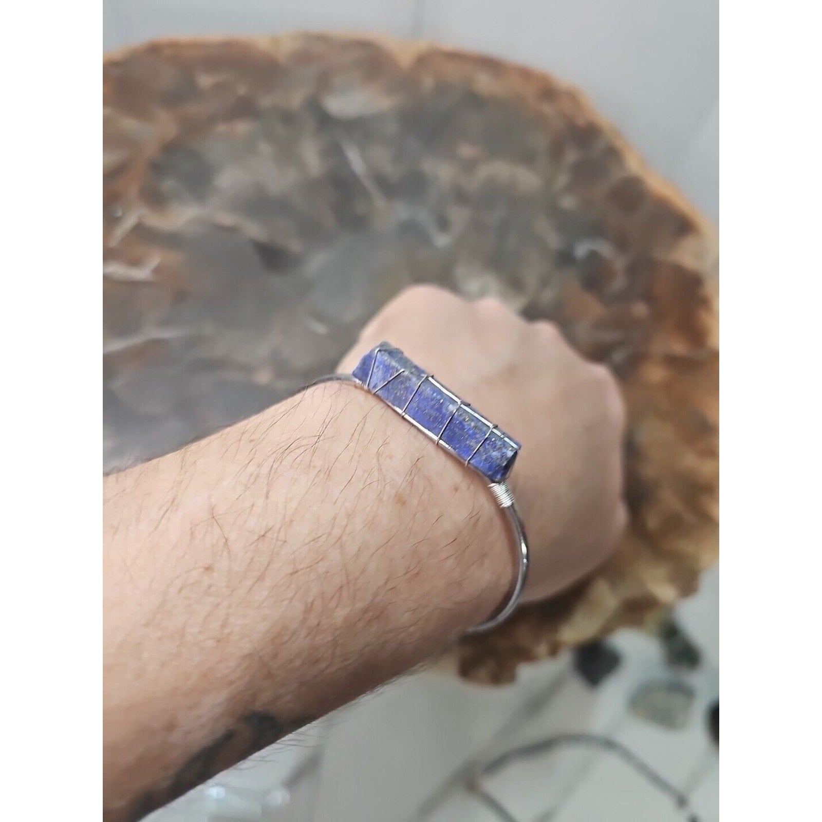 Kyanite Crystal Bracelet — Natural Blue Kyanite Beads | CrystalCloud Company by CrystalCloud Company