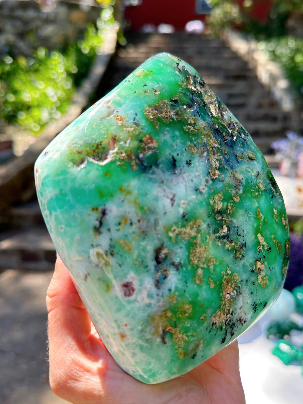 Chrysoprase Freeform - from Australian