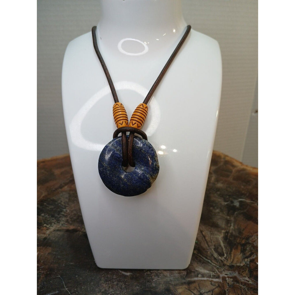 Lapis Lazuli Necklace Handemade by CrystalCloud Company