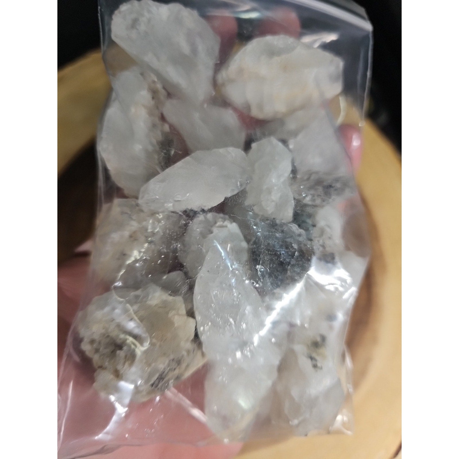 Natural Quartz Crystal pieces from Fonda, NY (aka Herkimer Diamond) 333grams by CrystalCloud Company