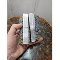 2 Lavender wrapped crystal W/ Huge White Selenite Healing by CrystalCloud Company