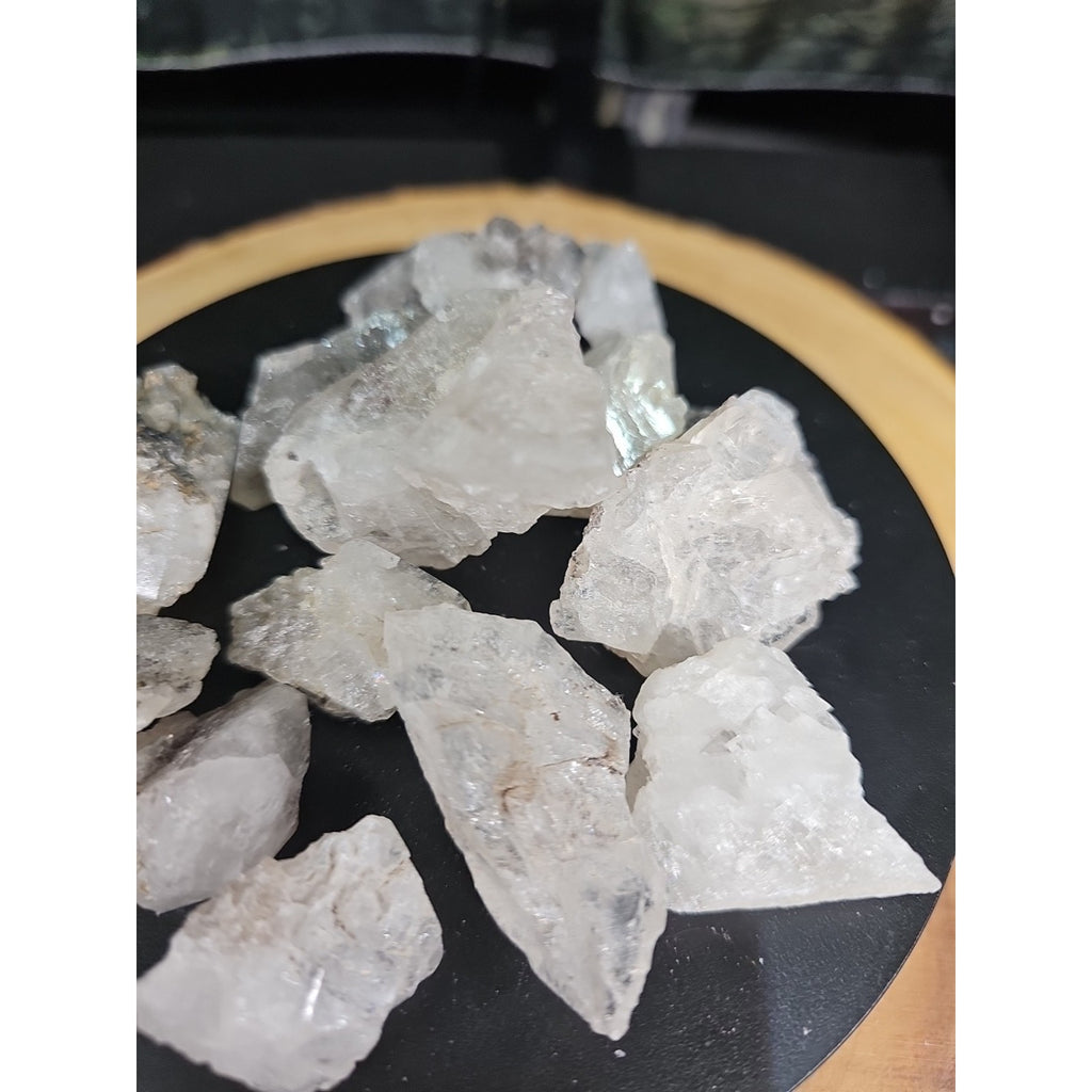 Natural Quartz Crystal pieces from Fonda, NY (aka Herkimer Diamond) 235grams by CrystalCloud Company