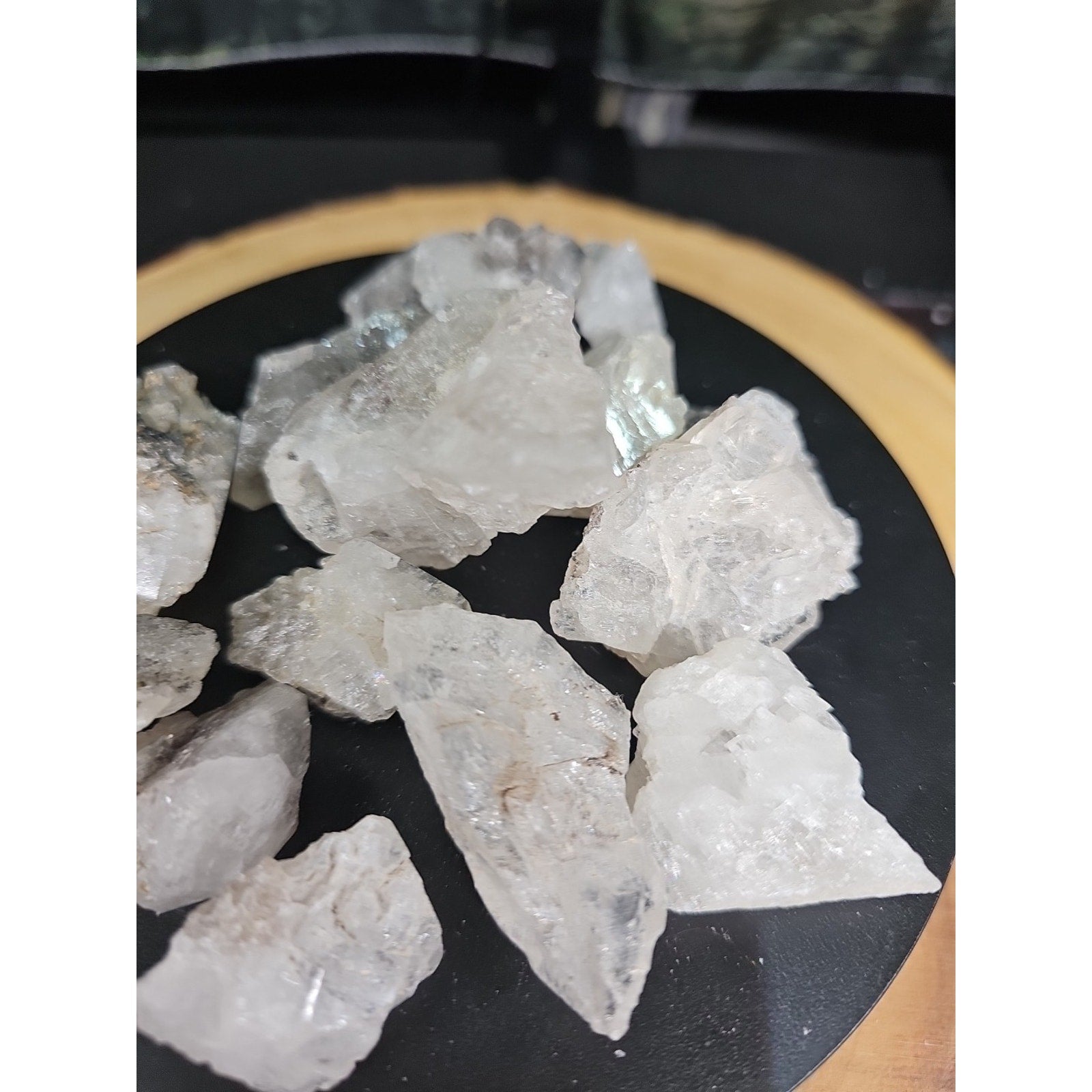 Natural Quartz Crystal pieces from Fonda, NY (aka Herkimer Diamond) 235grams by CrystalCloud Company