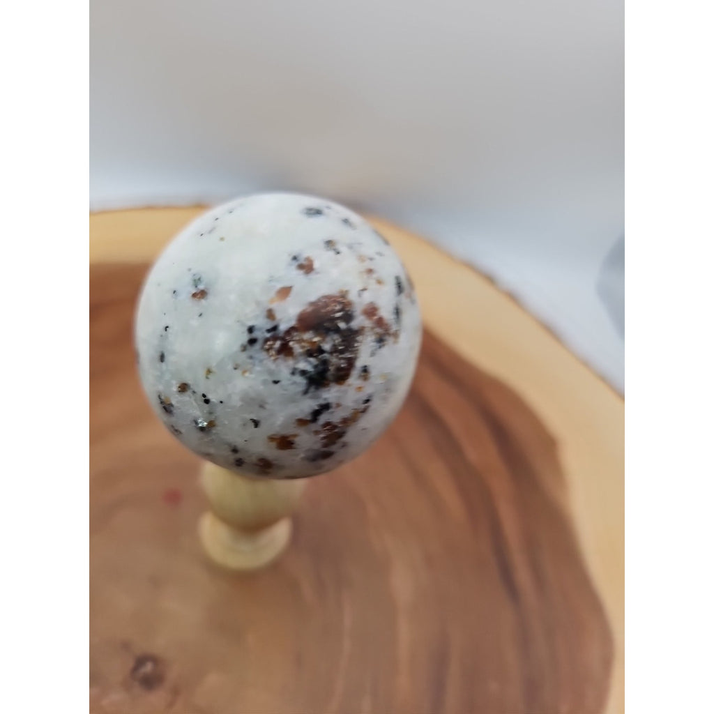 Ocean Jasper Sphere W/Stand 204g by CrystalCloud Company