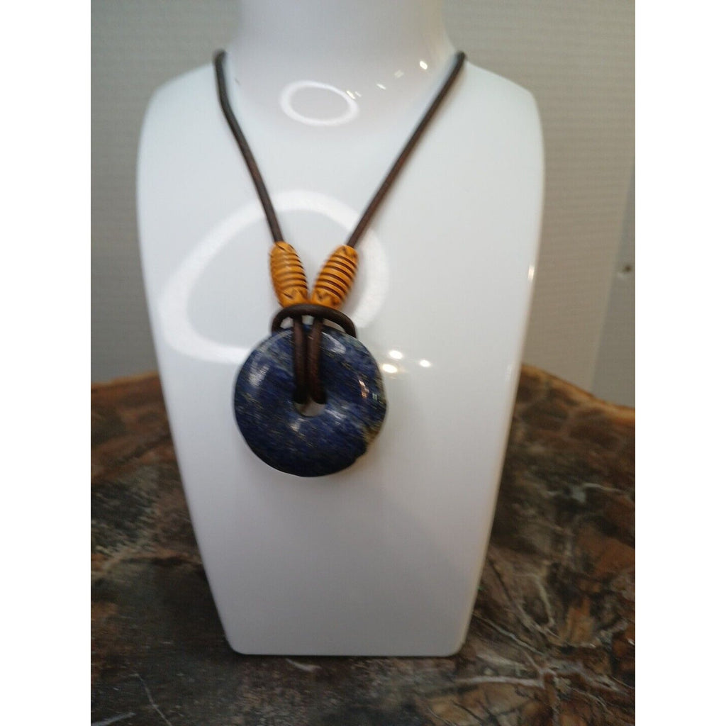 Lapis Lazuli Necklace Handemade by CrystalCloud Company