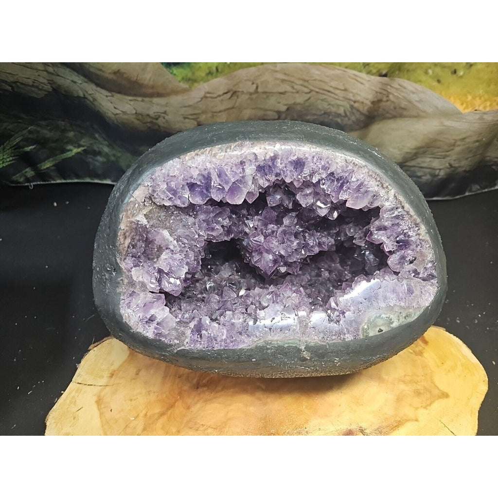 21.7LB Natural Amethyst geode quartz cluster crystal mineral specimen healing by CrystalCloud Company