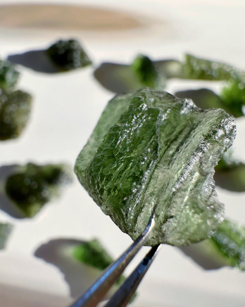 Chlum Moldavite  #1 - AA