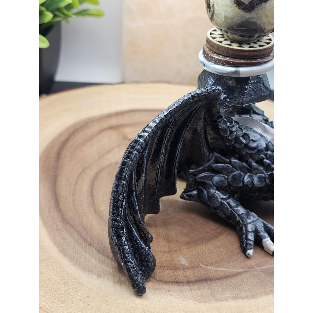 Septarian dragon geode by CrystalCloud Company