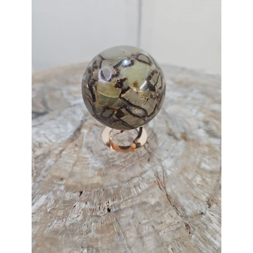 1pcs 241g Natural Septarian Sphere Crystal Healing Energy by CrystalCloud Company