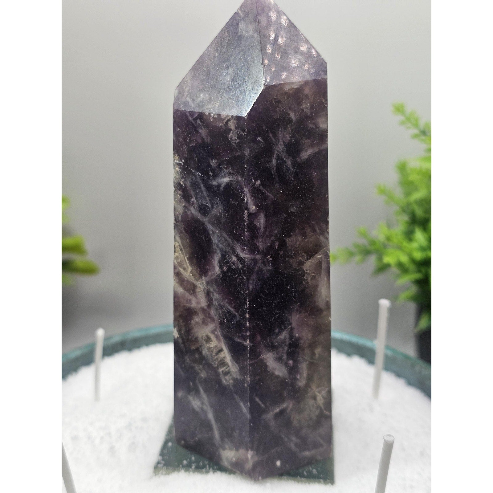 Purple Mica Candle Vessel by CrystalCloud Company