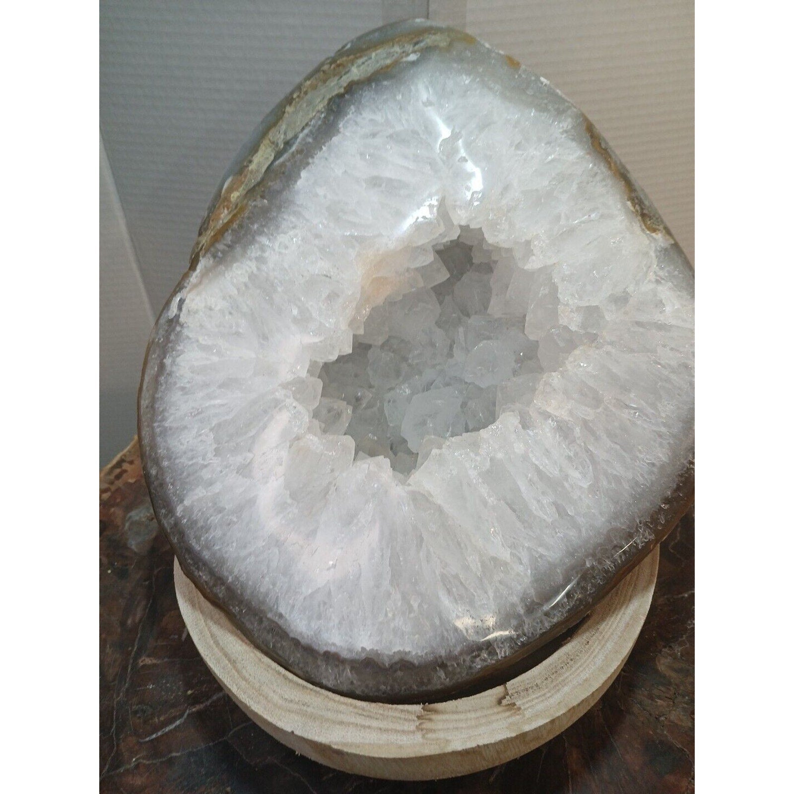 Large Natural Madagascar Agate Geode — 19.3 lbs, Museum-Quality Quartz Specimen | CrystalCloud Company by CrystalCloud Company