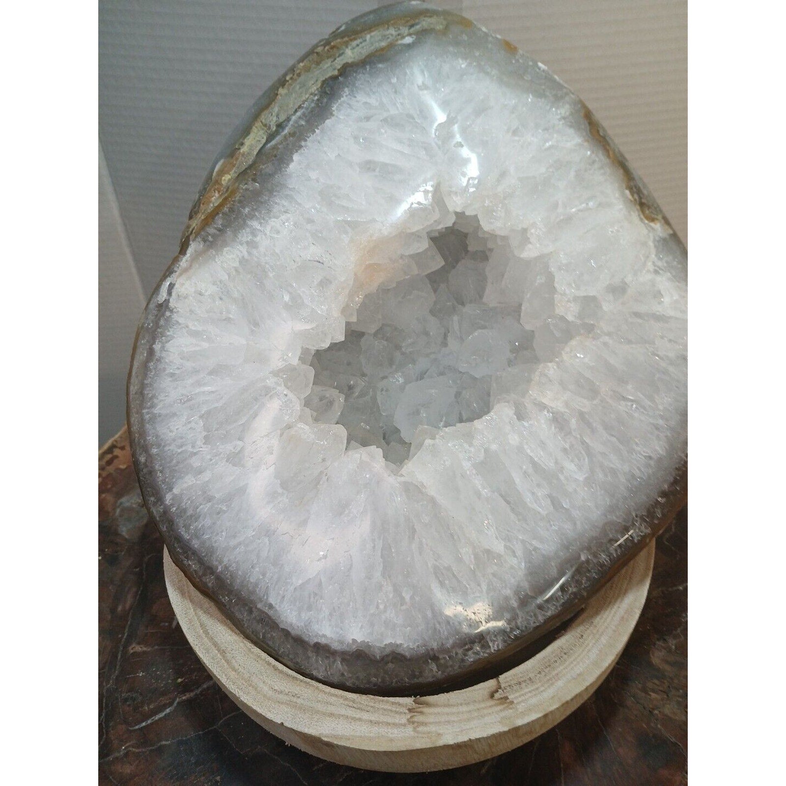 Large Natural Madagascar Agate Geode — 19.3 lbs, Museum-Quality Quartz Specimen | CrystalCloud Company by CrystalCloud Company