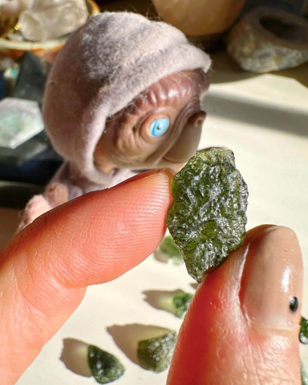 Chlum Moldavite  #3 - AA