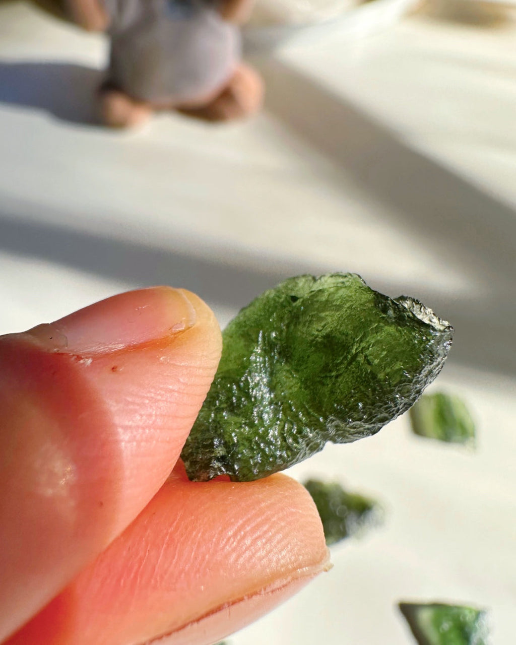Chlum Moldavite  #4 - AA