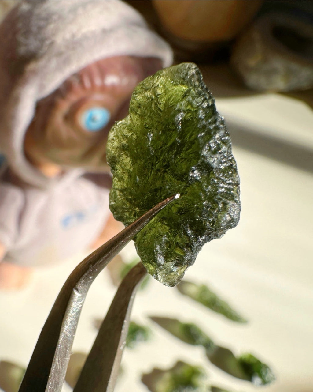 Chlum Moldavite  #3 - AA